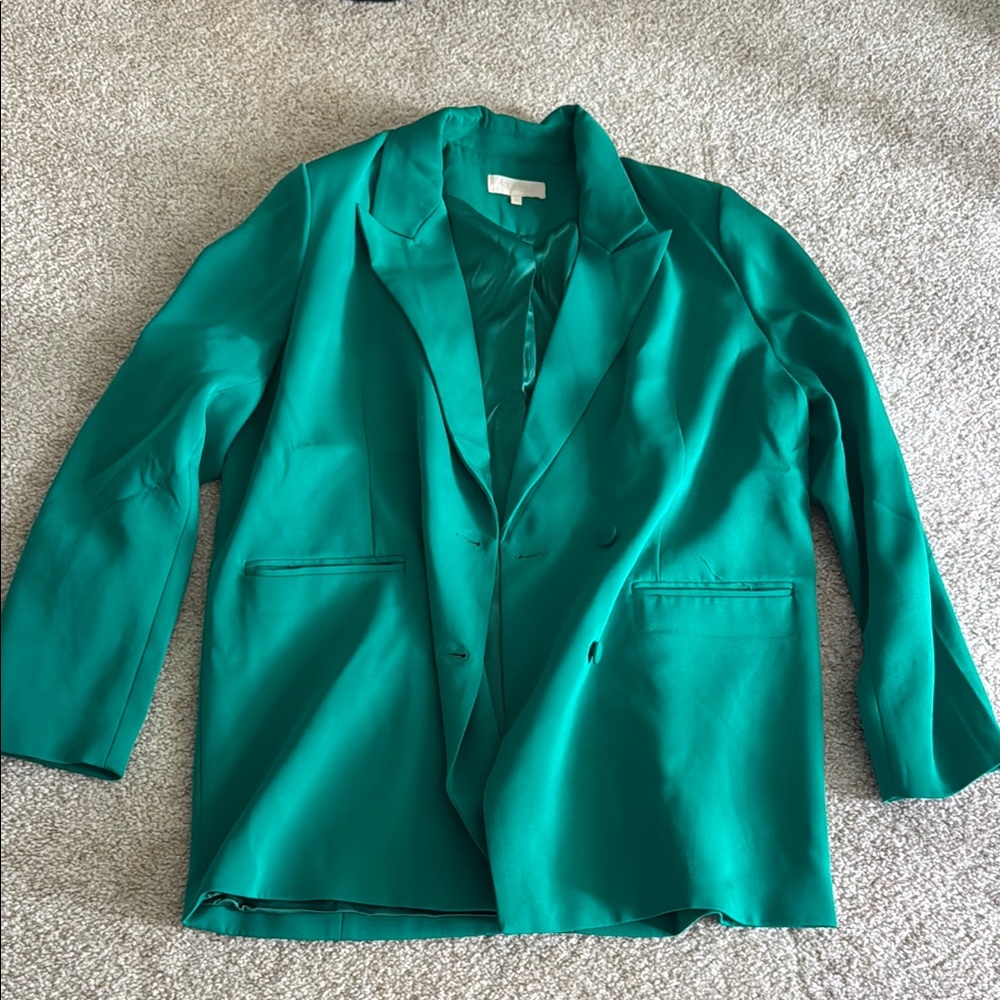 Meshki Teal Blazer